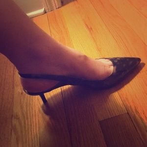 Tortoise kitten heal sling back